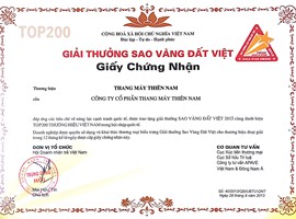 Viet Nam Gold Star Award 2013