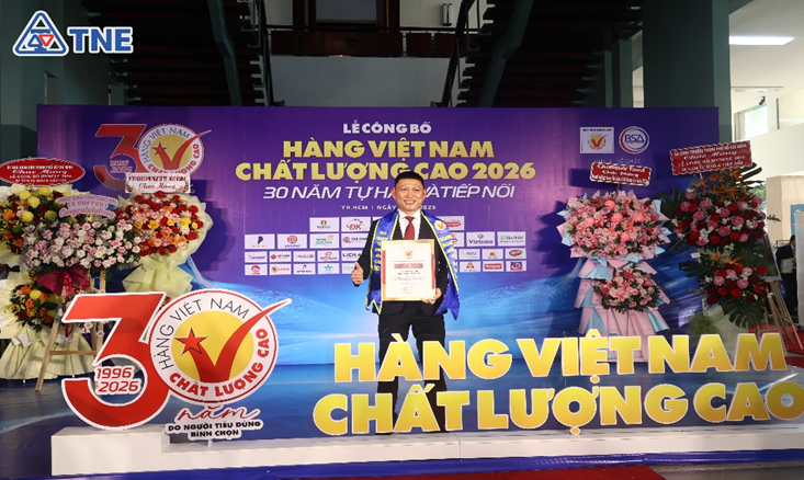 THIÊN NAM – DOANH NGHIỆP THANG MÁY GÓP MẶT TRONG DANH SÁCH “HÀNG VIỆT NAM CHẤT LƯỢNG CAO 2026”