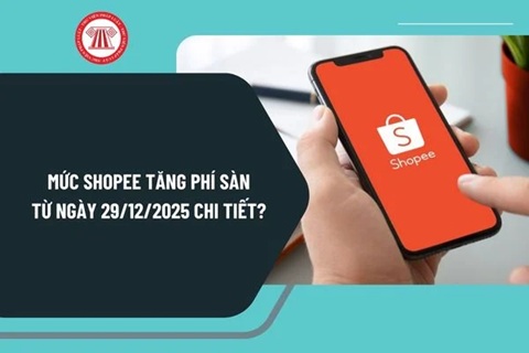 Thông báo điều chỉnh giá bán linh kiện và thiết bị thang máy trên nền tảng Shopee do chính sách tăng phí của sàn TMĐT
